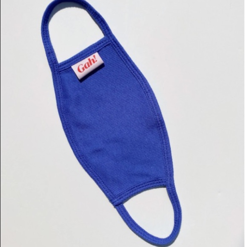 Lisa Says Gah - Knit Mask blue
